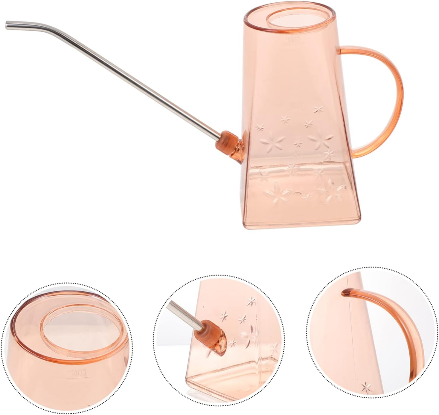 SUPVOX Capacity Watering Can Long Spout Garden Water Drum Flower Watering Pot Succulent Device