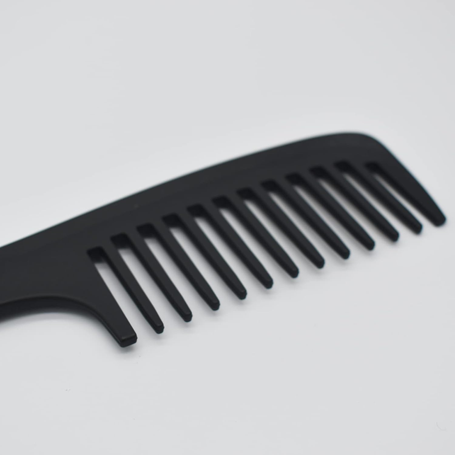 Professional Wide Tooth Comb, Large Hair Detangling Comb, Hair Styling Comb for Curly, Wet, Dry Hair, No Handle Detangler Comb Shampoo Comb, Black image number 3