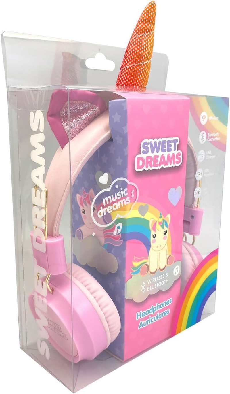 Kids Euroswan - Bluetooth Sweet Dreams In-Ear Headphones, Multicoloured (KL11419) image number 6