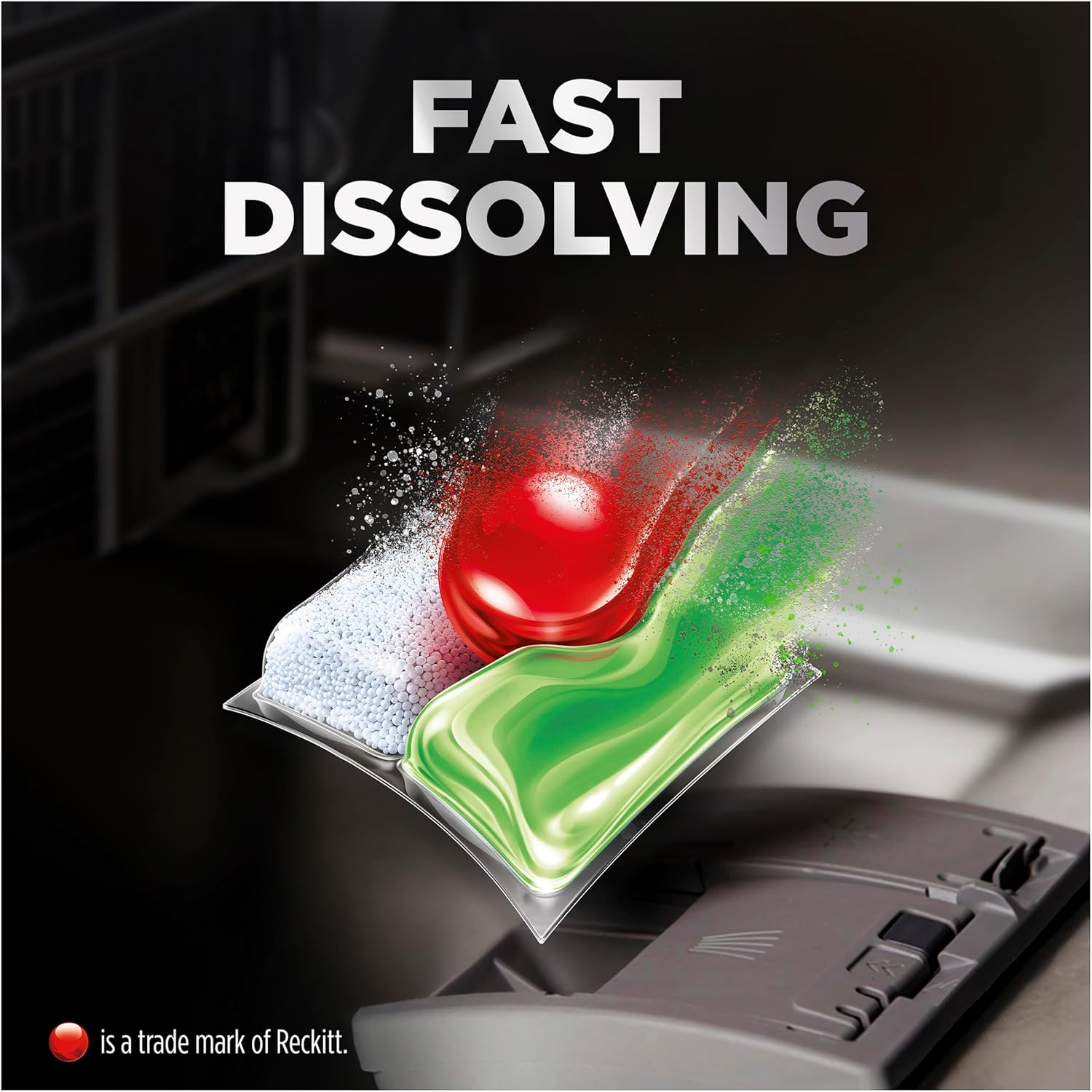 Finish Powerball Ultimate Brilliant Clean and Shine All-In-1 Dishwasher Tablets, Pack of 80 image number 4