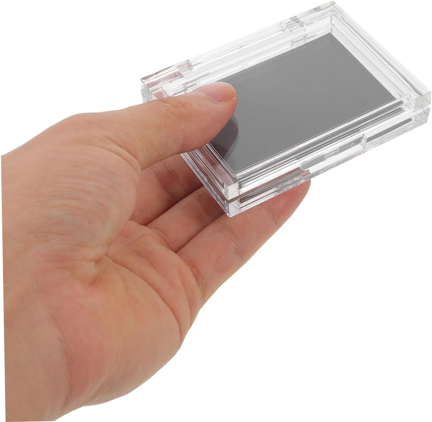 TOVINANNA Travel Cosmetic Case Magnetic Palette Eyeshadow Box Eyeshadow Holder Makeup Pallet image number 2