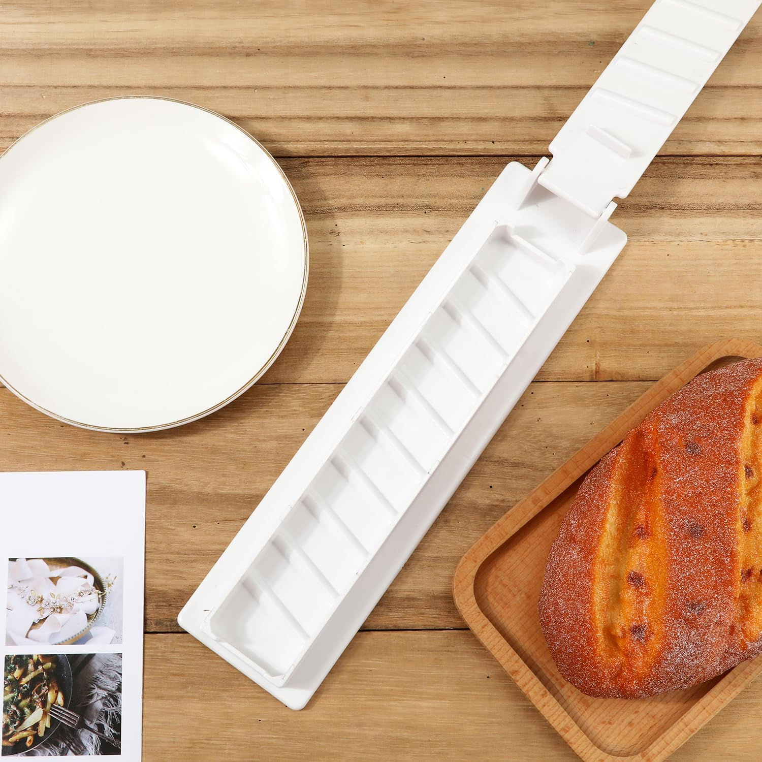 Kabob Maker Machine, Thick Plastic Kebab Press Manual Kabob Mould Easy to Use for Barbecue Newbie, Turkish Kebab (White) image number 4