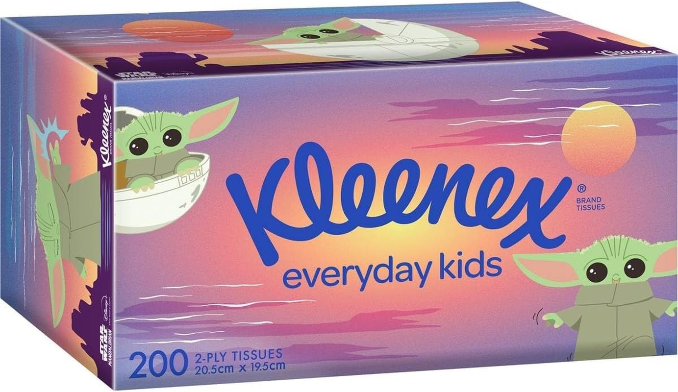 Kleenex Everyday Kids Facial Tissues 200 Pack image number 6