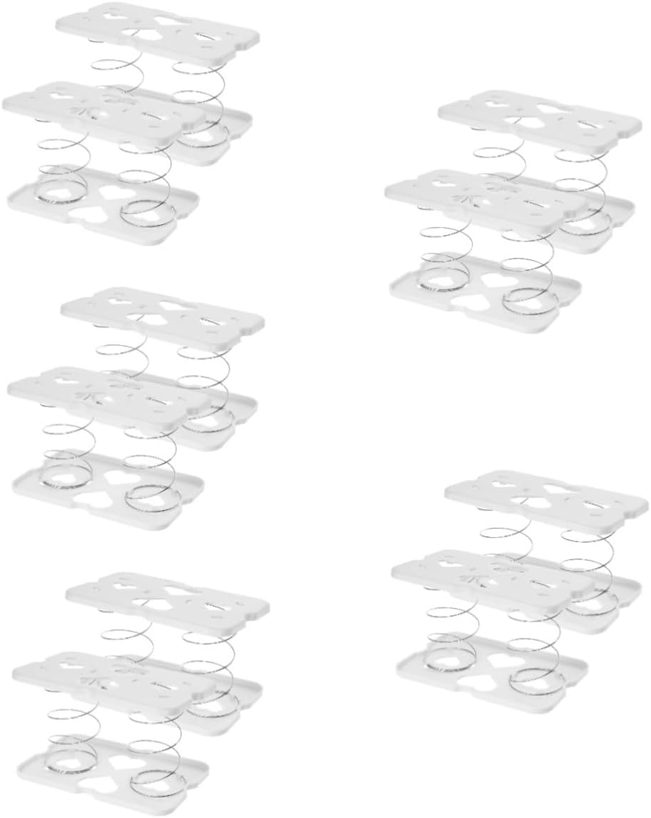 10Pcs Material Tissue Box Spring Support Napkin Box Replacement Springs Tissue Dispenser Holder image number 6