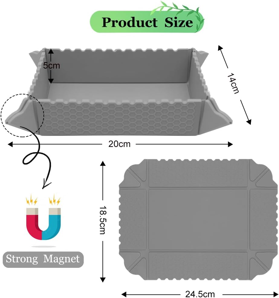 Foldable Bowl, Camping Bowl, Portable Silicone Salad Bowl, Foldable Silicone Bowls for Camping, Hiking, Kitchen, School, Outdoors