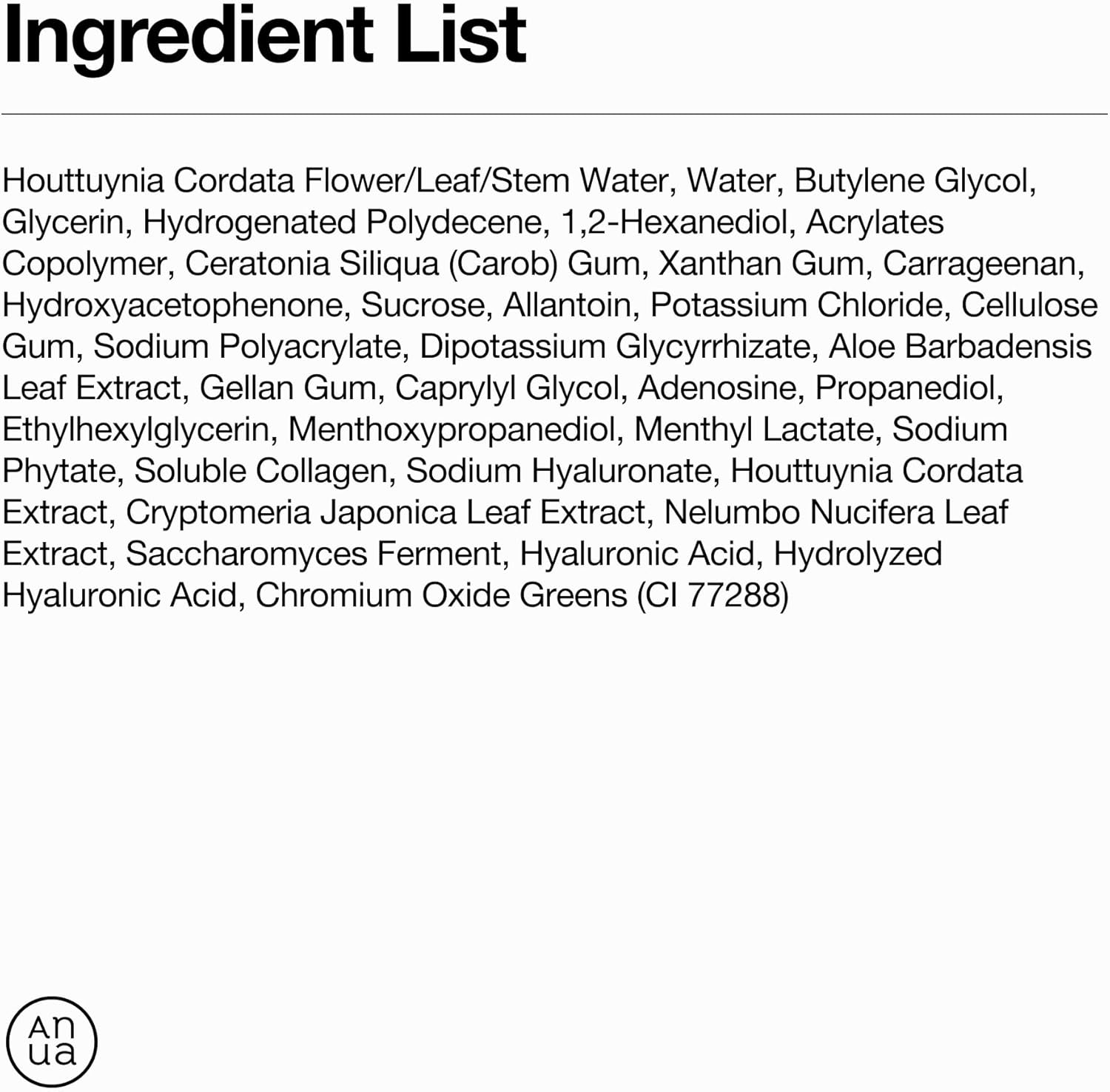 ANUA - Heartleaf 70 Soothing Collagen Mask 38G X 4 Mask image number 2