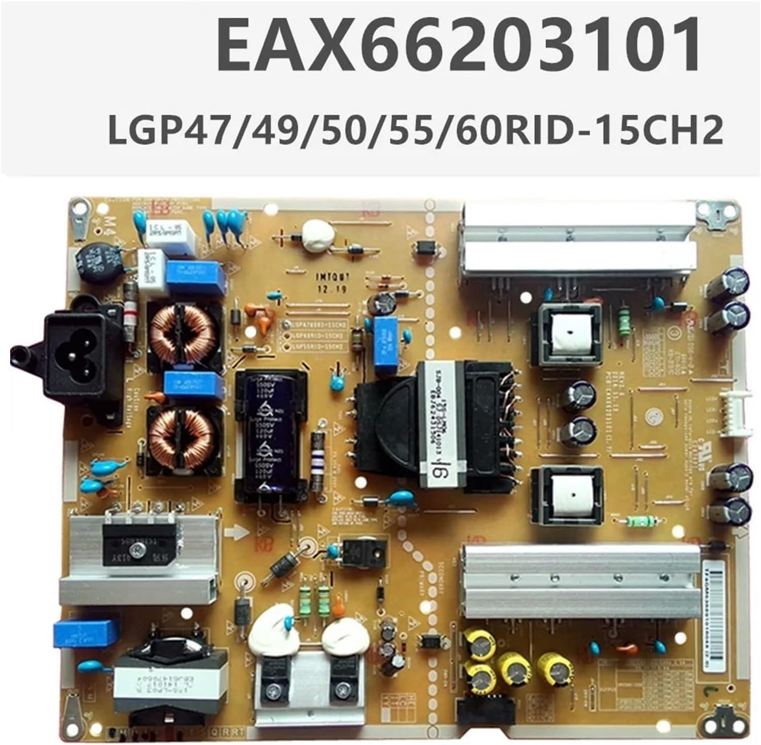 EAX66203101 LGP55RID-15CH2 Power Board LGP49RID-15CH2 LGP4760RID for 47 Inch 49 Inch 50 Inch 55 Inch 60 Inch TV Repair(55 Inch) - 60 Inch image number 2