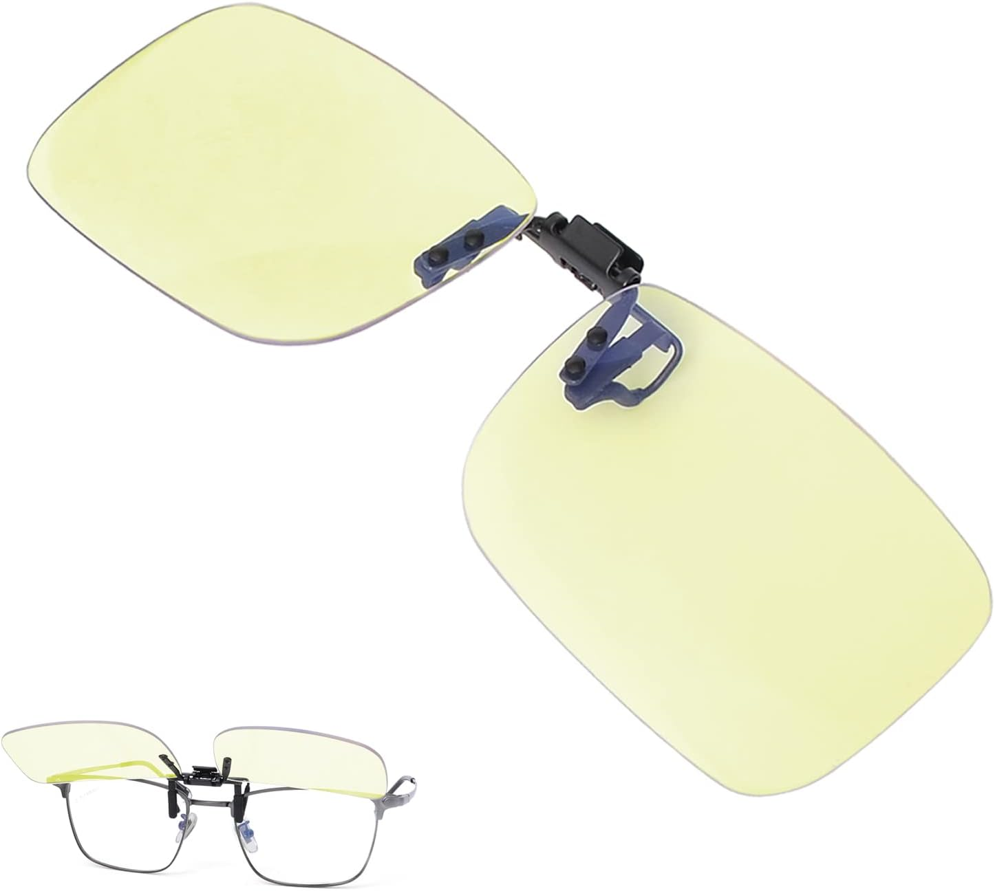 PSI Premium Blue Light Blocking Clip on  Glasses, Relief Eye and Good for Sleep