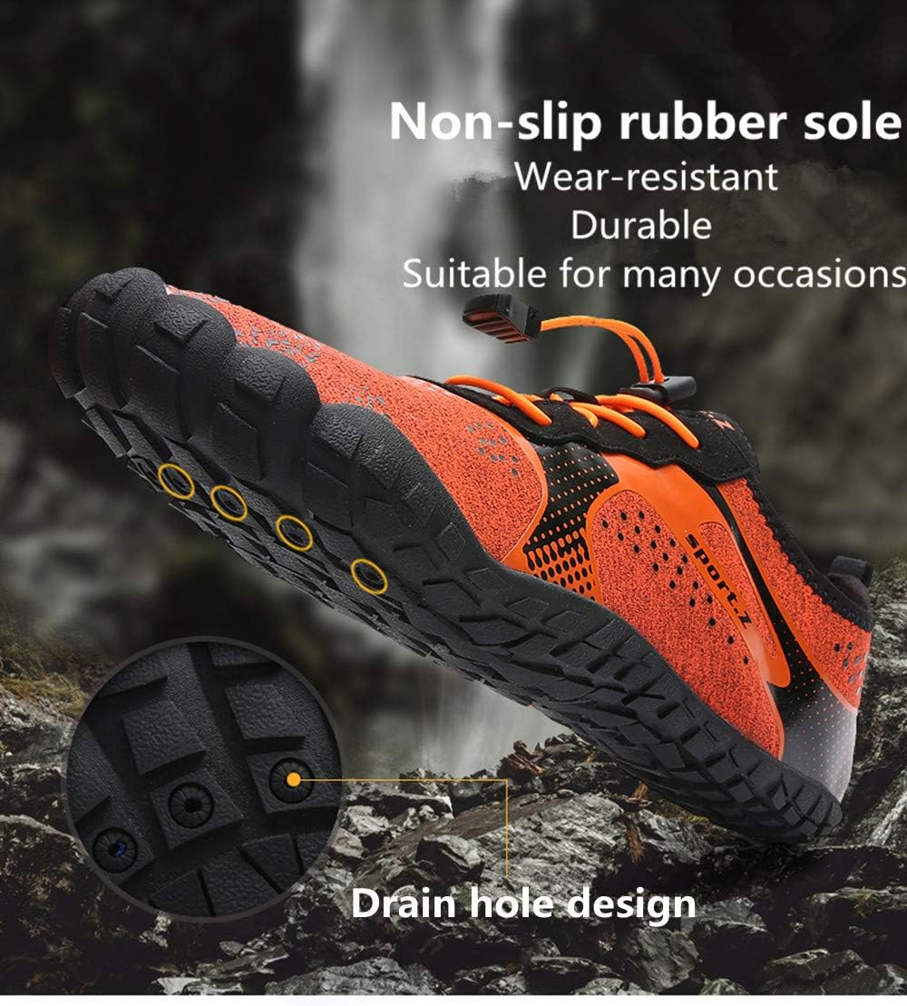Asifn Unisex Barefoot Outdoor Hiking Water Shoes Fitness Mountaineering Yoga Beach Sport Running Shoes Gym Surfing Swimming Quick-Dry Shoes image number 3
