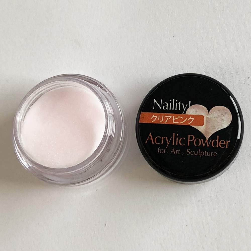 Narity! Nail Powder, Acrylic Color Powder, Frosty Pink, 0.1 Oz (3 G)