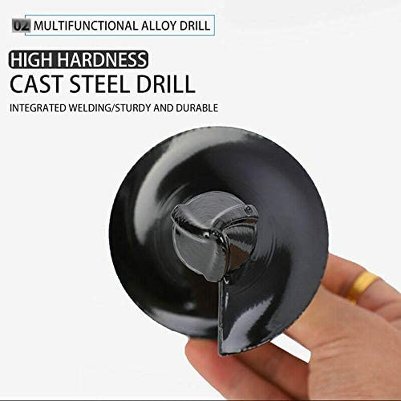 Costcom Power Garden Auger Earth Drill Bit Post Digger Planter Outdoor &Phi;80 X300/600Mm (&Phi;80 X 300Mm) image number 5