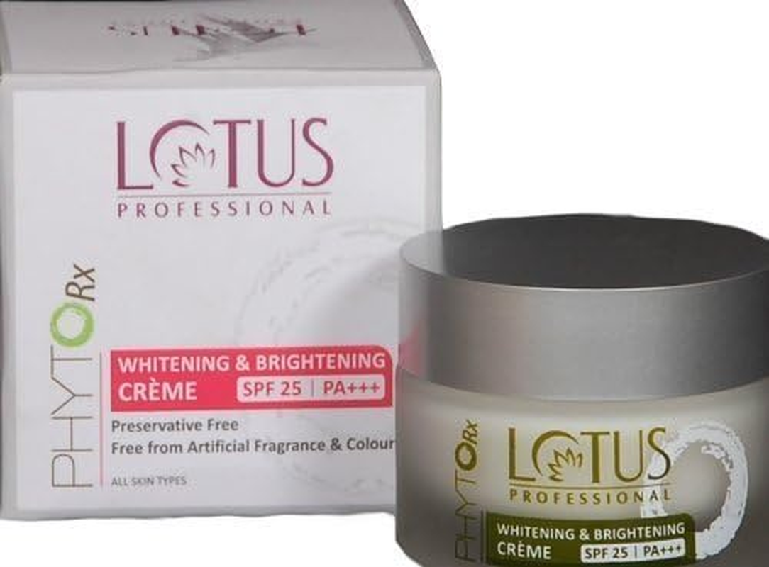 Lotus Herbals Professional Phyto Rx Whitening and Brightening Creme(50 G)