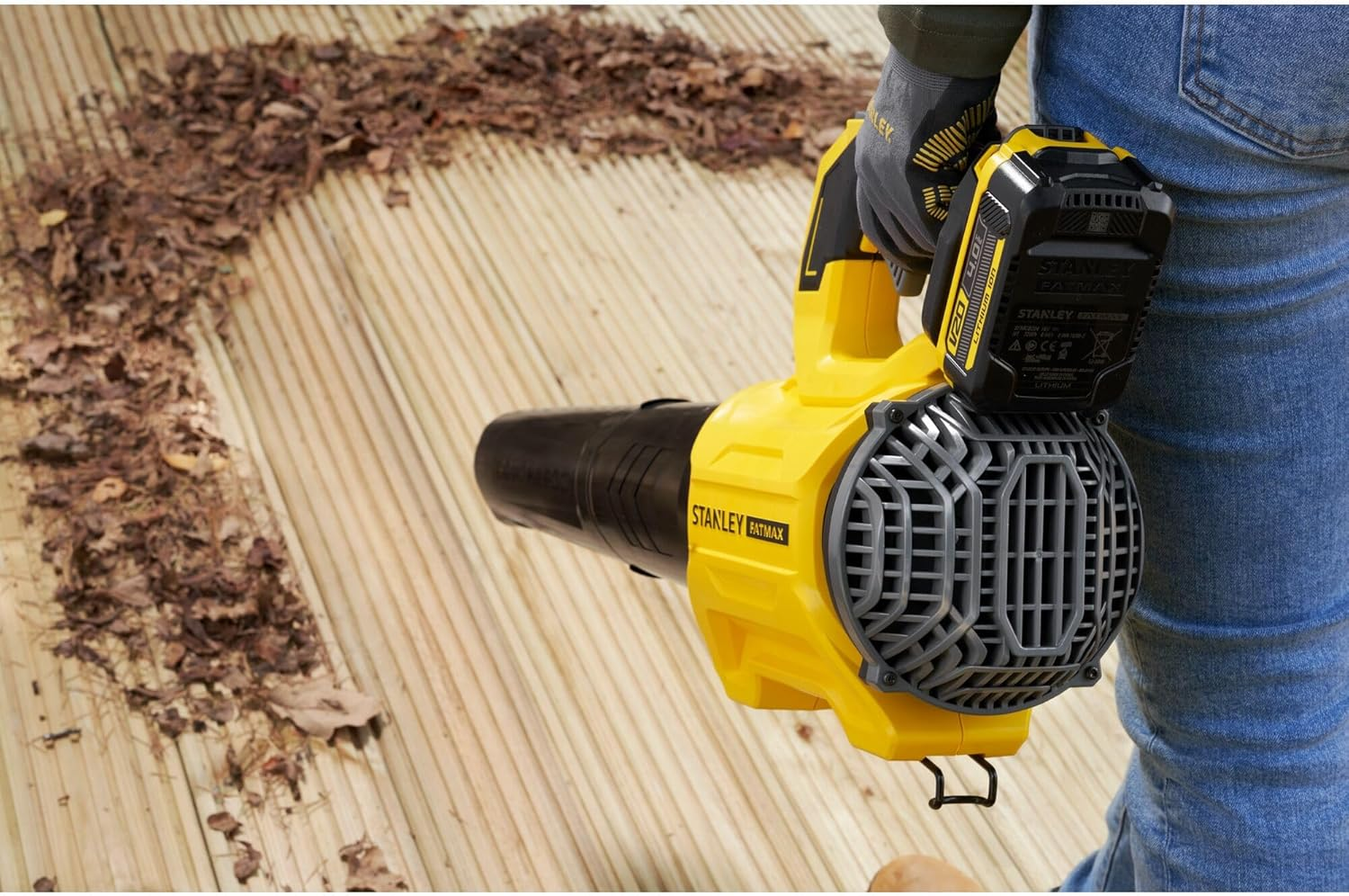 Stanley Fatmax 18V V20 4.0Ah Brushless Blower Kit image number 4