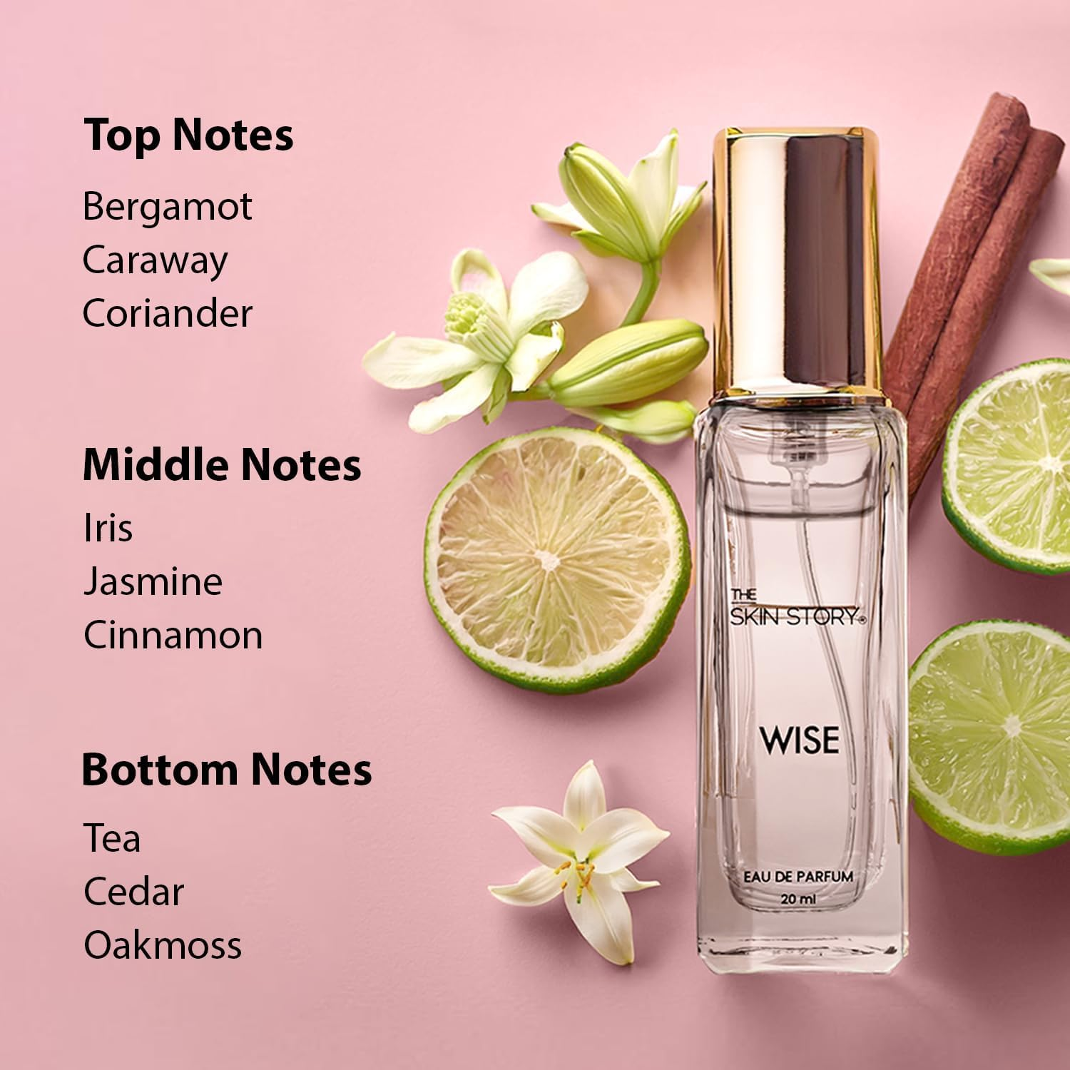 MANTRAMART Luxury Perfume Set for Women &ndash; 4 Eau De Parfum Fragrances (Wise, Bold, Delicate & Spicy Oud) &ndash; Long-Lasting Scent &ndash; 4 X 20Ml Travel Size &ndash; Ideal Any Occasion