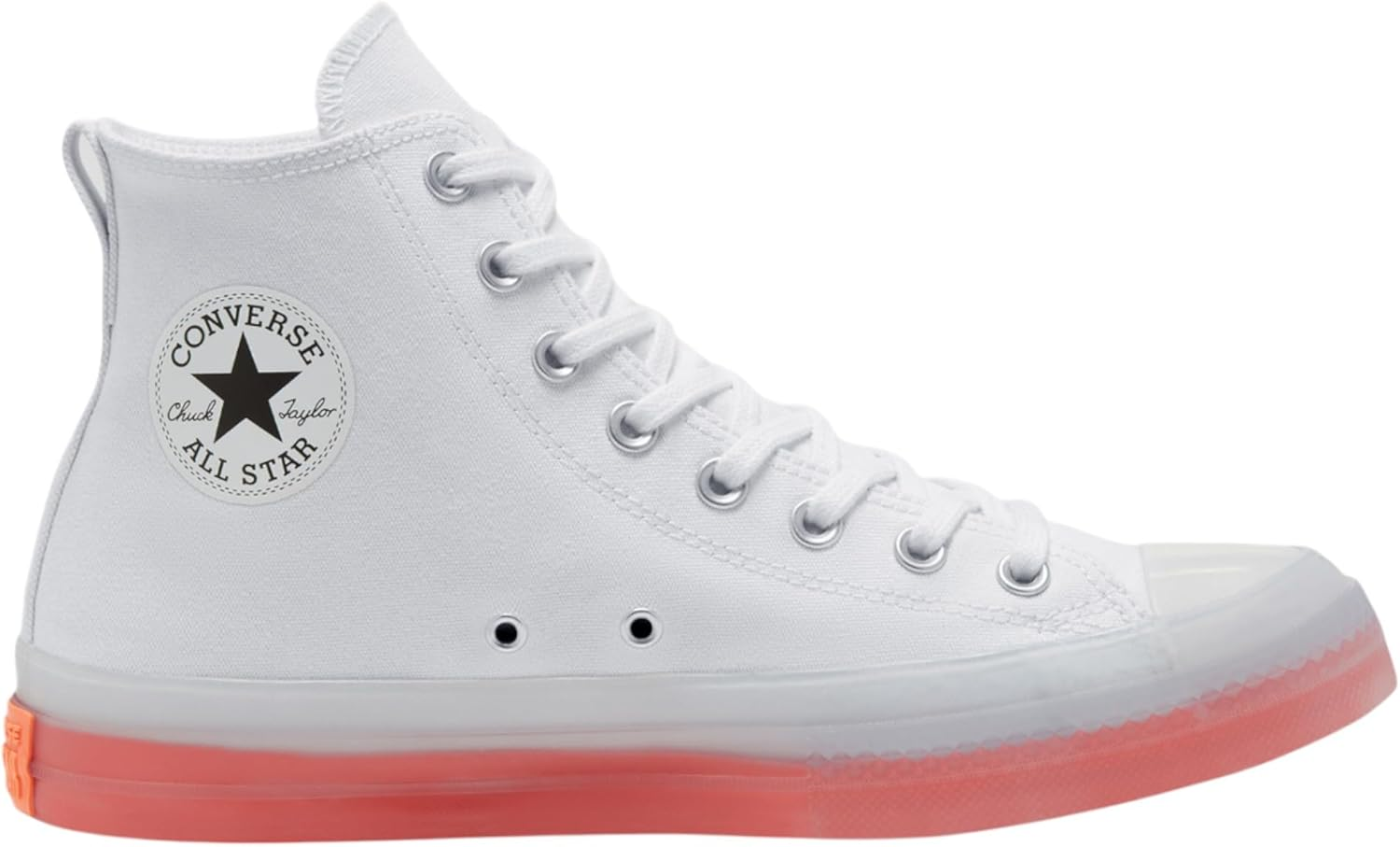 Converse Unisex Chuck Taylor All Star Cx High Top Shoe White/Clear/Wild Mango 9 Casual image number 5