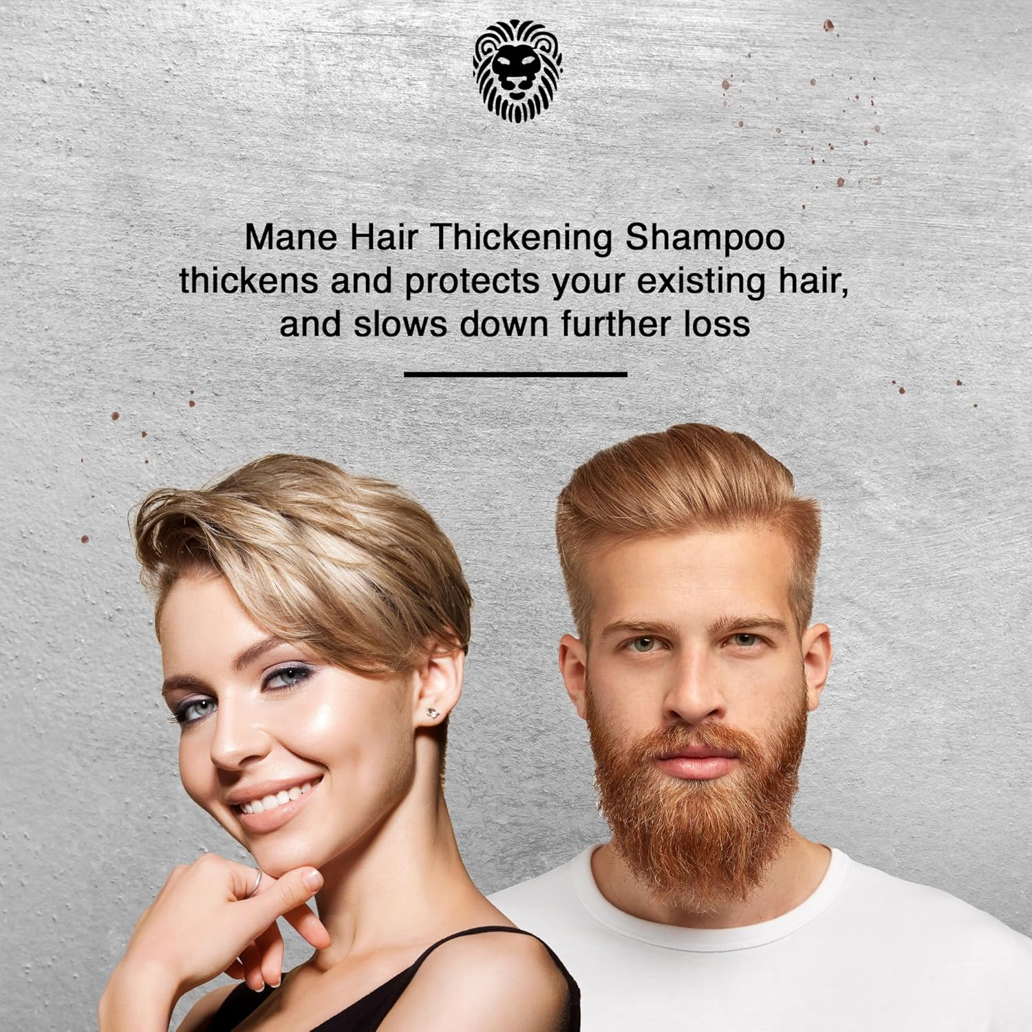 Mane Thickening Biotin Shampoo for Hair Growth Men & Women, Support Fine & Thinning Hair, Reduce Loss & Encourage Thicker, Fuller Growth (100Ml) image number 5