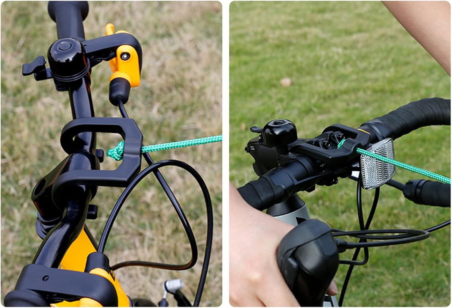 Mountain Bike Tow Rope - Outdoor Riding Tow Rope with Hook,Retractable Cord for Adult-Assisted Riding Family Cycling Trips image number 5