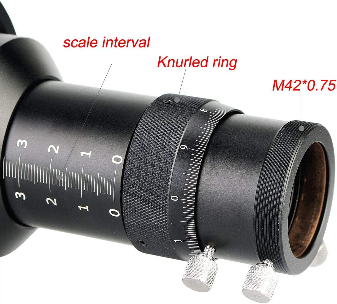 SVBONY SV106 60Mm Multi-Use Guide Scope with Helical Focuser F4 Focal Ratio for CCD Astronomy Camera image number 6