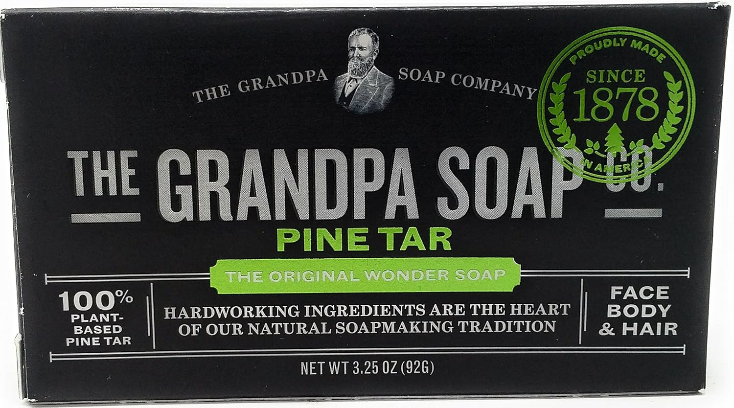 The Grandpa Soap Co. - the Original Wonder Soap Pine Tar - 3.25 Oz. image number 2