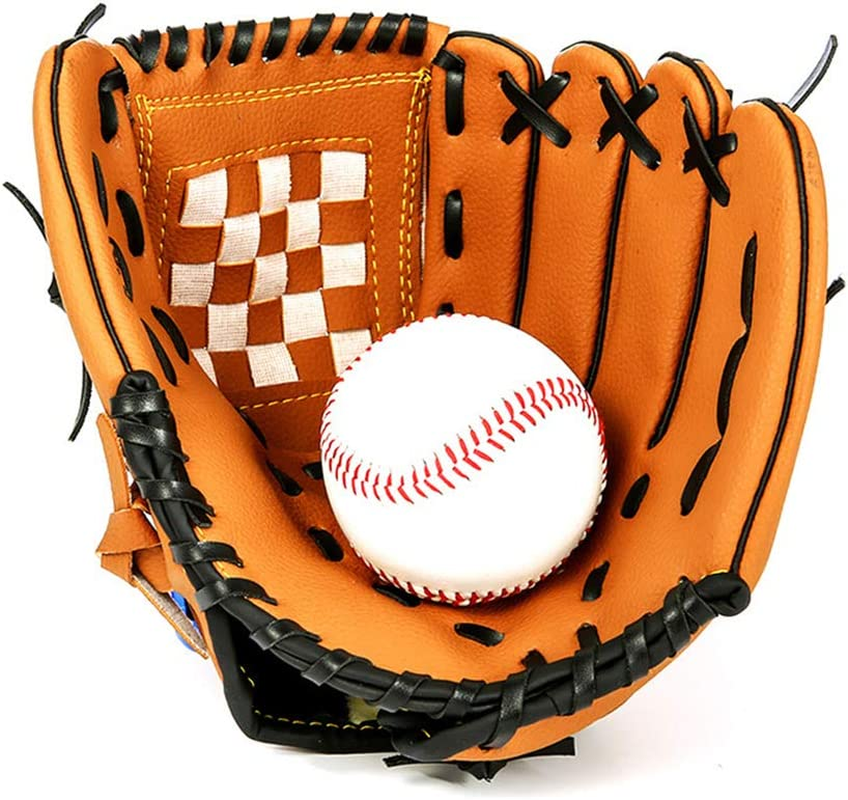 Baseball Glove,Softball Glove Outdoor Sports Teeball Practice Glove for Youth Baseball Exercise Training Glove(11.5In)