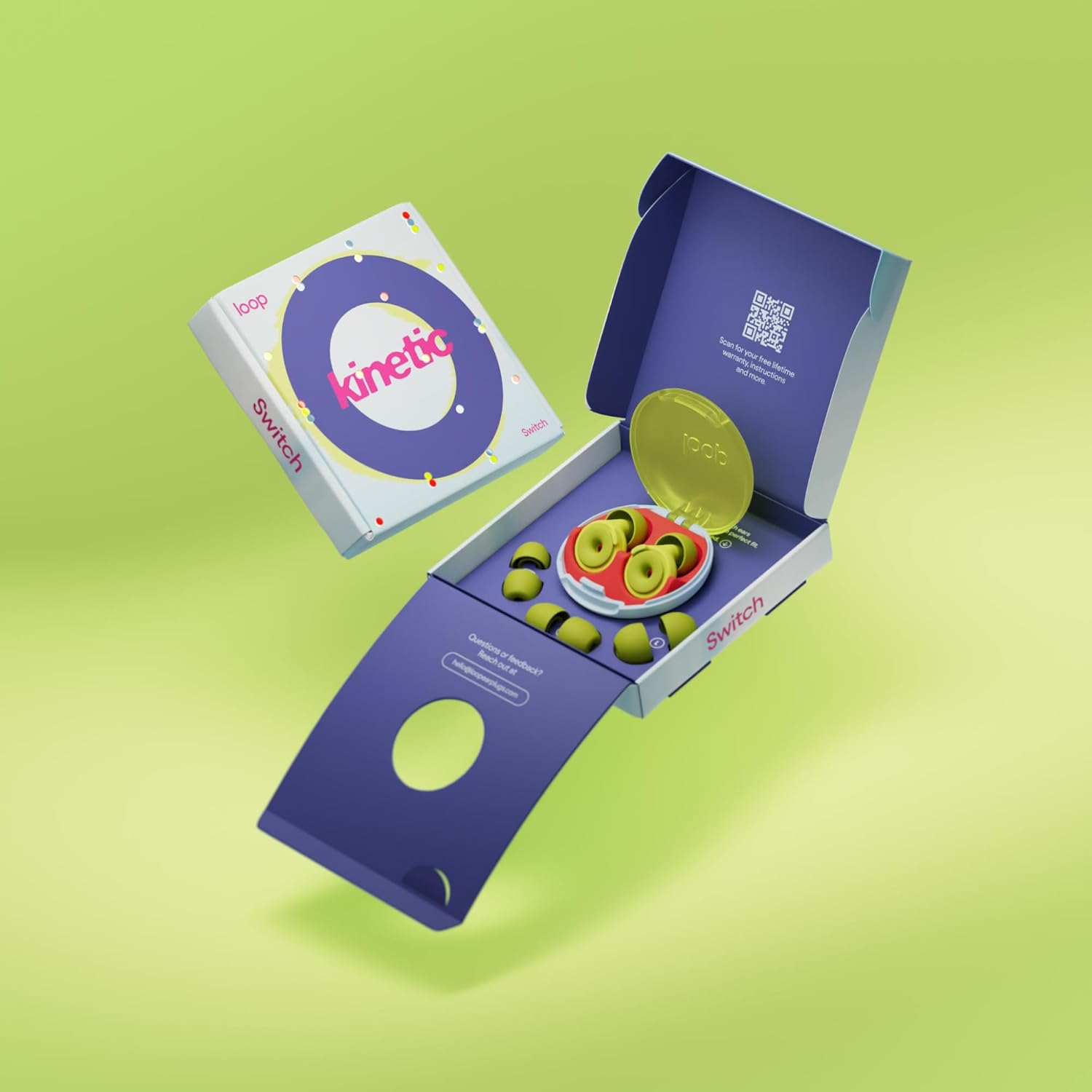 Loop Switch Earplugs &ndash; Multi-Mode Noise-Reducing Earplugs | Adjustable Passive Hearing Protection for Focus, Travel, Concerts, Socializing, Sports Events & Noise Sensitivity | Reusable Ear Protection image number 6