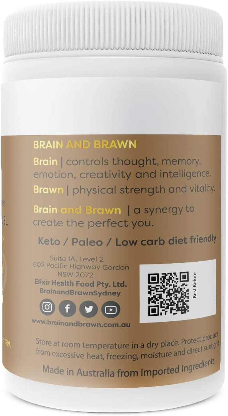 Collagen Coffee - Hydrolyzed Collagen Peptides for Skin, Hair and Nail Health, MCT Oil, Grass-Fed Butter and Acacia Fibre, 100% Arabica Coffee, Keto/ Paleo / Low Carb Friendly, Unsweetened, All-In-One Instant Coffee 300G (20 Serves) image number 1