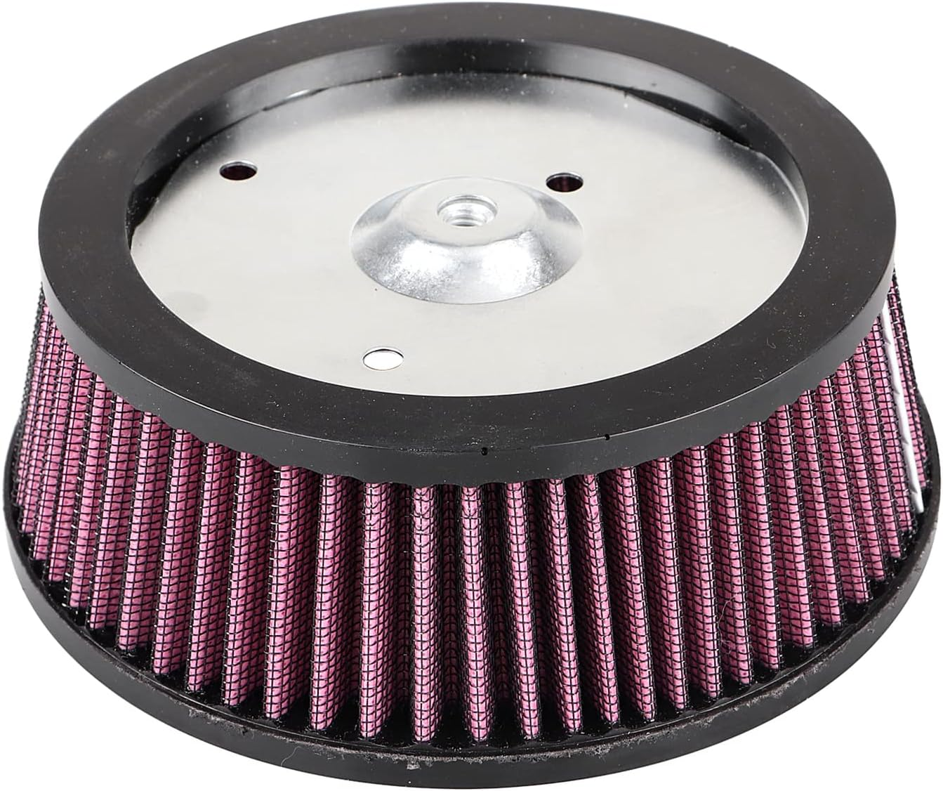 Big Sucker High Flow Stage 1 Red Air Cleaner Filter Intake for Harley Big Twin Cam Softail 2000-2015, Dyna 99-17, Touring Road King Electra Street Glide 1999-2007 (Except 08-16 Touring/Trike)