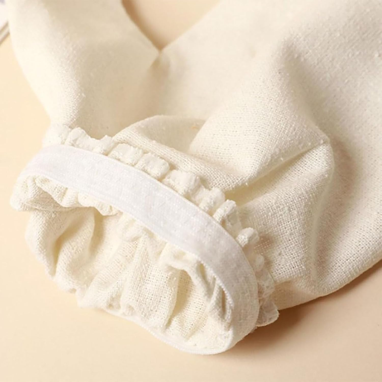 Garshana Gloves Raw Silk, Garshana Glove Raw Silk Massage Gloves Ayurvedic Massage, Silkgloves for Dry Brushing for Spa Bath Scrubbing Dry Brushing for Women & Men, Can Be Used on the Whole Body (2,Pcs) image number 3