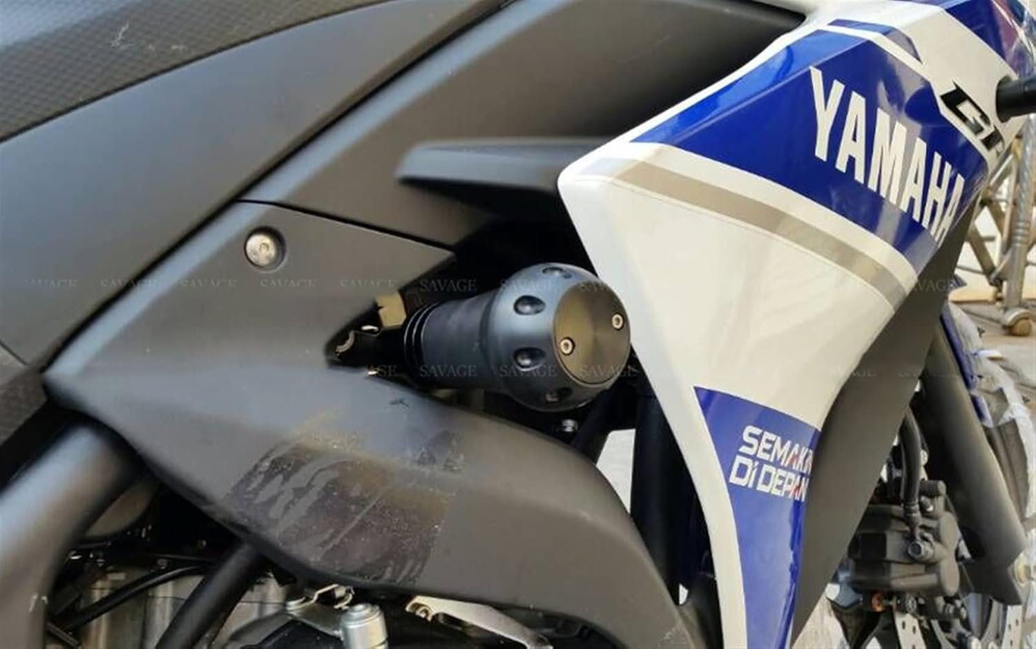 Motorbike Frame Sliders for Y┐AMAHA MT09 2015-2018 MT 09 Tracer Accessories FZ-09 FZ09 FJ-09 Motorcycle Crash Protector Falling Protection Frame Sliders (Color : Blue) image number 5