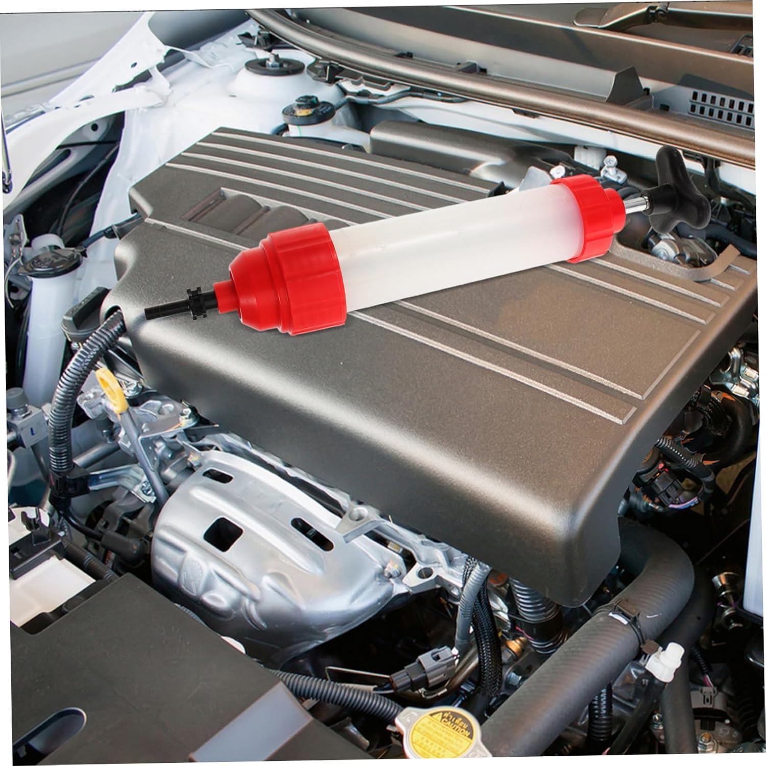 GLEAVI Fluid Extractor Pump for Automotive Oil and Brake Fluid Changes with Easy Operation Essential Tool for Diy Mechanics