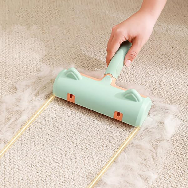 GHOST MONKEY Pet Hair Remover Roller, Dog and Cat Fur Lint Remover Brush Roller, Pet Hair Catcher, Reusable Self-Cleaning for Furniture, Laundry, Bedding image number 3