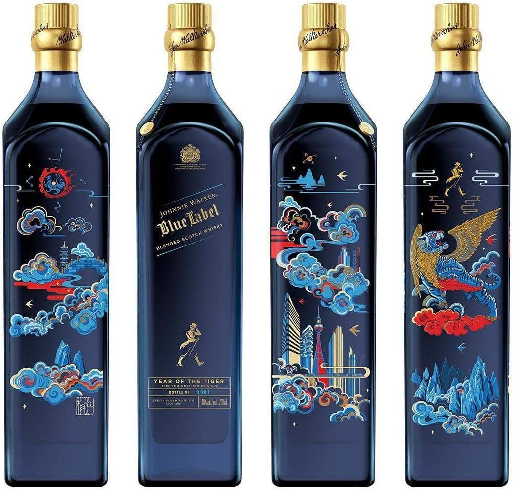 Johnnie Walker Blue Label Zodiac Collection Year of the Tiger Blended Scotch Whisky 750Ml image number 2