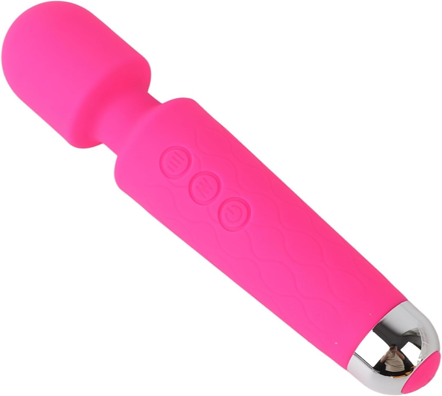 Female Vibrator Rechargeable 8 Speed ​​Low Noise Muscle Relaxer 20 Frequency Waterproof Handheld Neck Vibrator