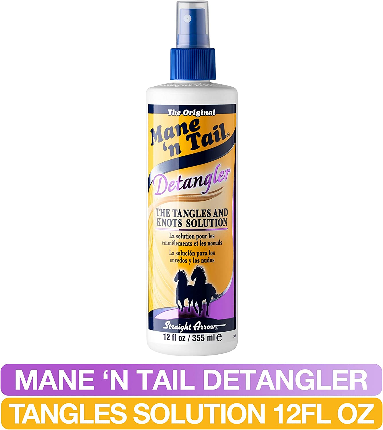 Mane 'N Tail Detangler 12 Oz &ndash; Ph Balanced Formula to Eliminate Tangles, Knots & Split Ends, Adds Shine and Improves Manageability image number 3
