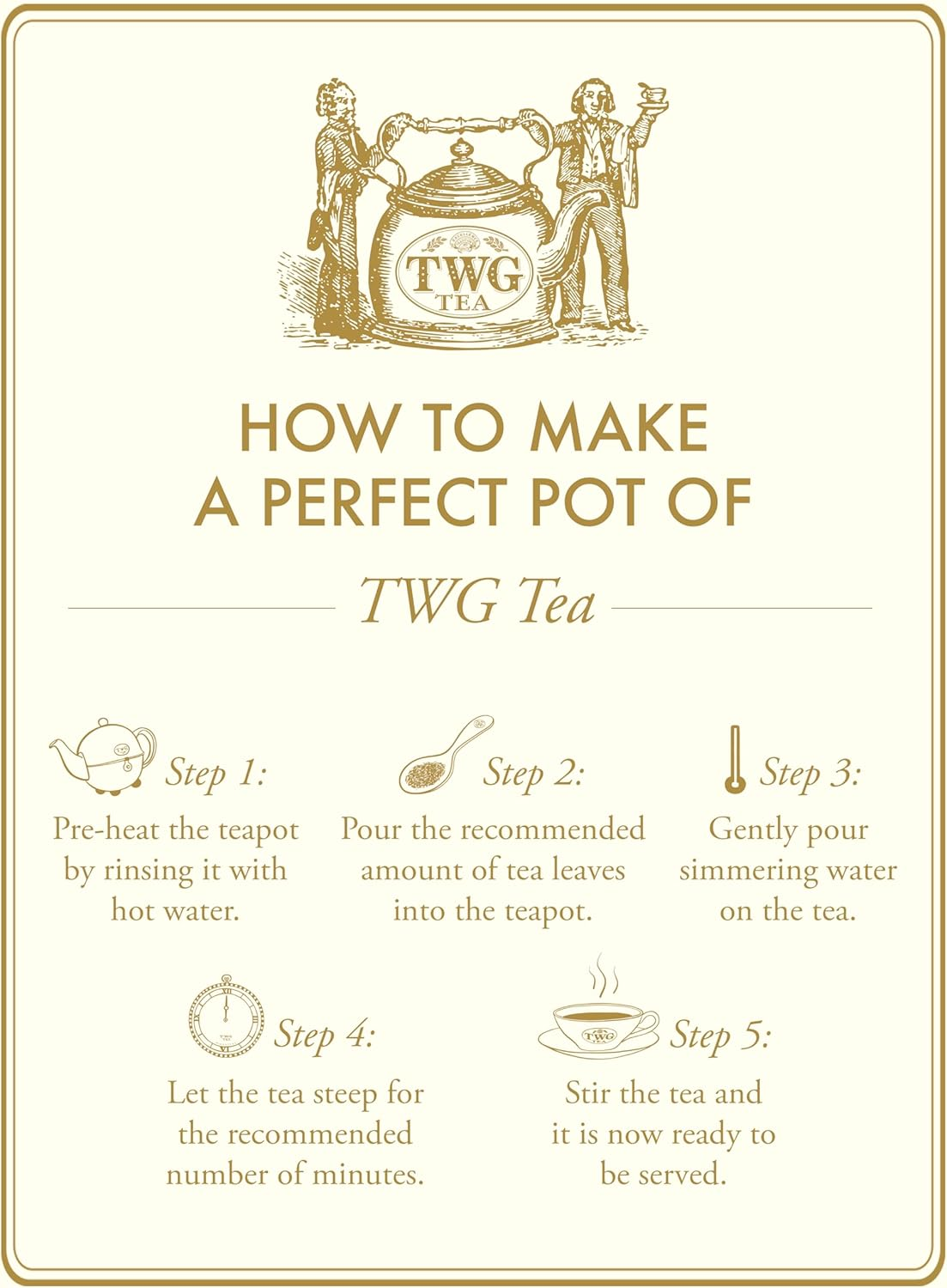 TWG Tea | French Earl Grey | Black Tea | Bergarmot & Blue Cornflowers | Haute Couture Tin, 100G | Gift Set image number 5