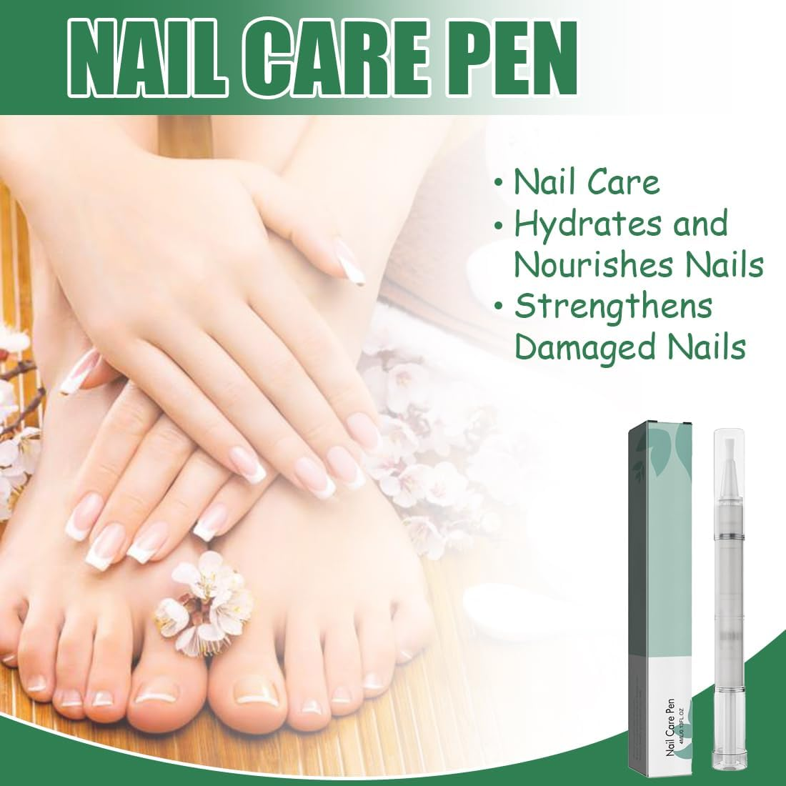 Nail Care Pen, Nail Pen Austria Nail Care Pen &ndash; for Moisturising and Strengthening Nails for Nourished Fingernails Toenails, Easy to Use | Suitable for Everyday Use image number 6