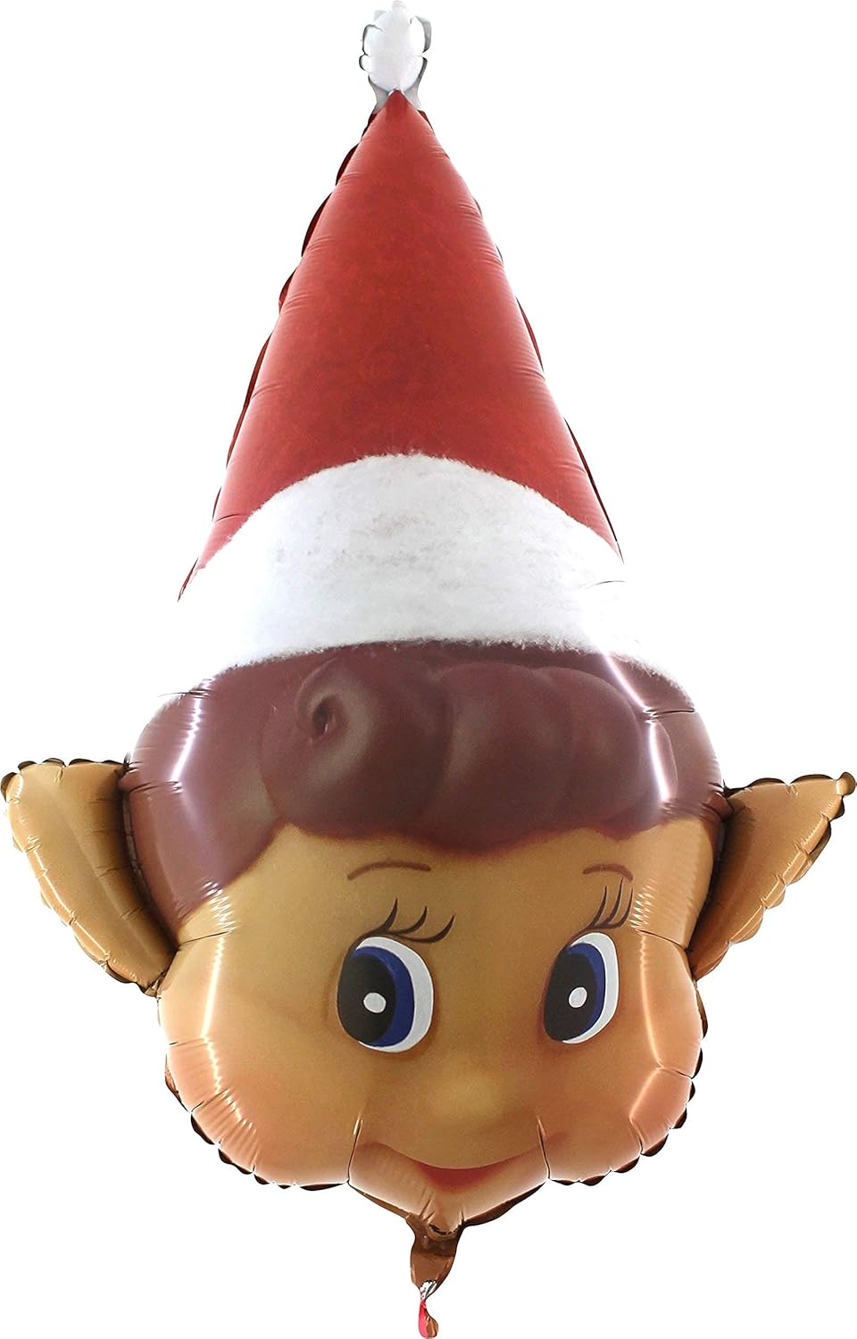 Toyland&reg; Elves Behavin' Badly Naughty Elf Christmas Shaped Foil Balloon - Inflate with Air or Helium ((ELF BALLOON with MESSAGE)) image number 2
