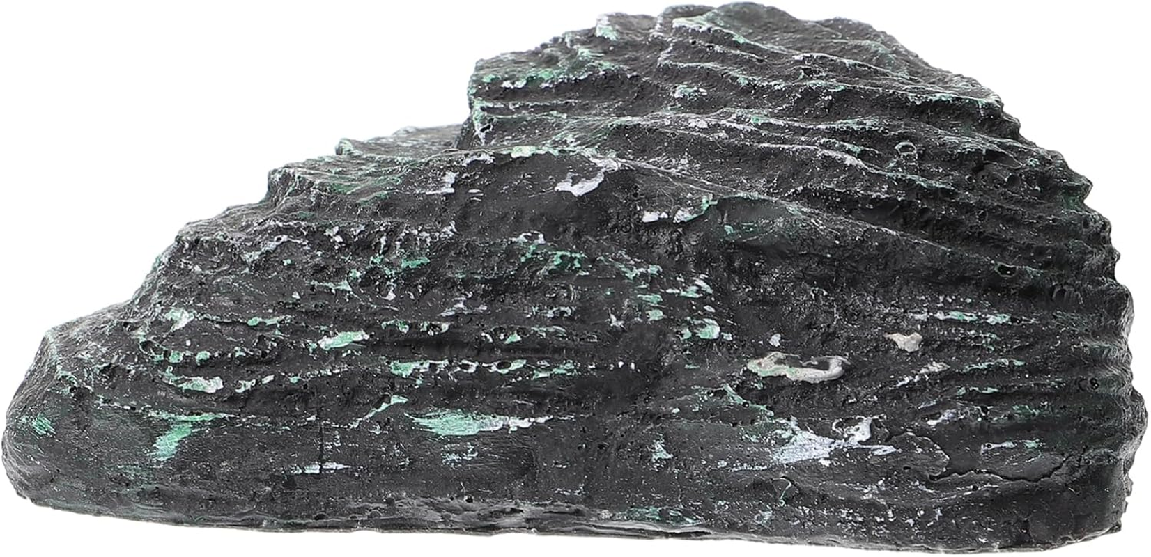 Artificial Stone Ornament for Fish Tank Lightweight Floating Resin Stone Decor for Aquatic Landscapes Realistic Reptile Climbing Accessory Aquarium Decoration image number 3