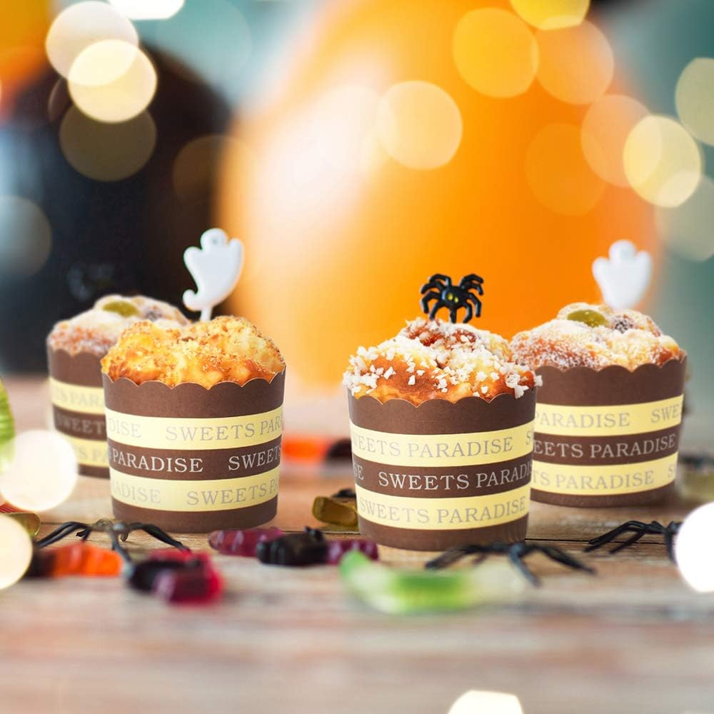 R.Flower 6 PCS Simulation Sprinkle Artificial Food Cake Kitchen Toy Decoration Fake Cupcake