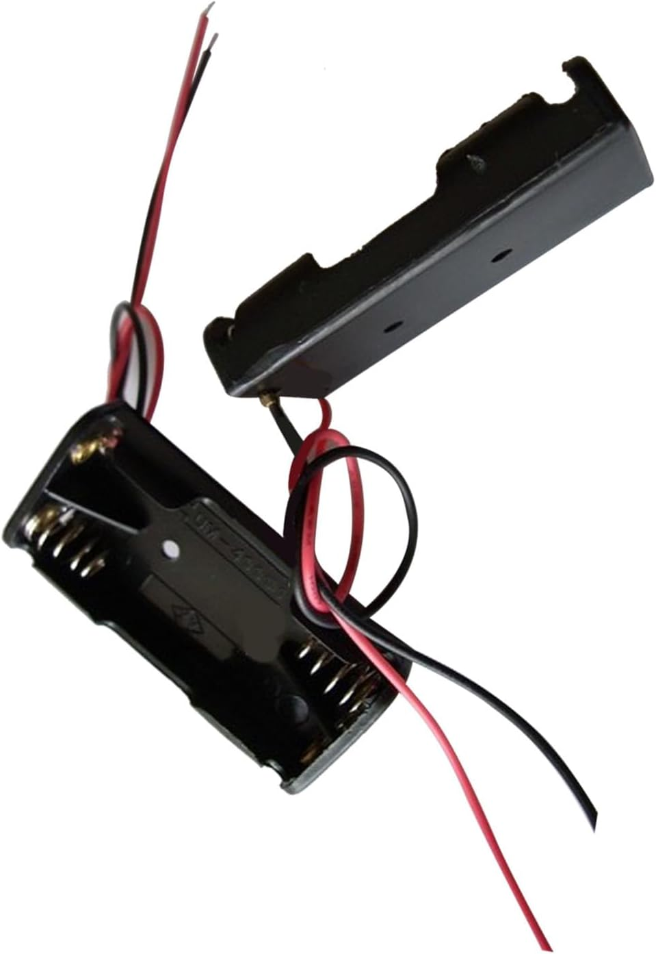 AAA Battery Holder Case, 3V Output Compact 2 AAA Batteries Box with Wire, for Various Devices image number 3
