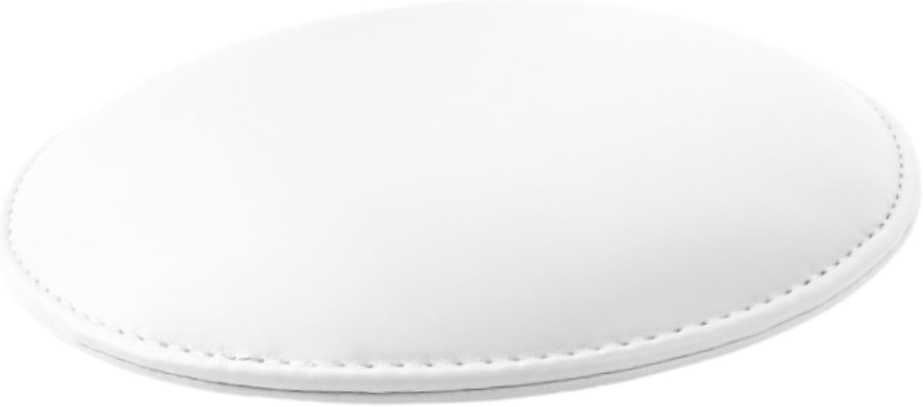 OIIBWQ Non-Slip Armrest Cushion with Nail Pad, Elbow Hand Rest Made of PU for Elbow DIY at Home, White