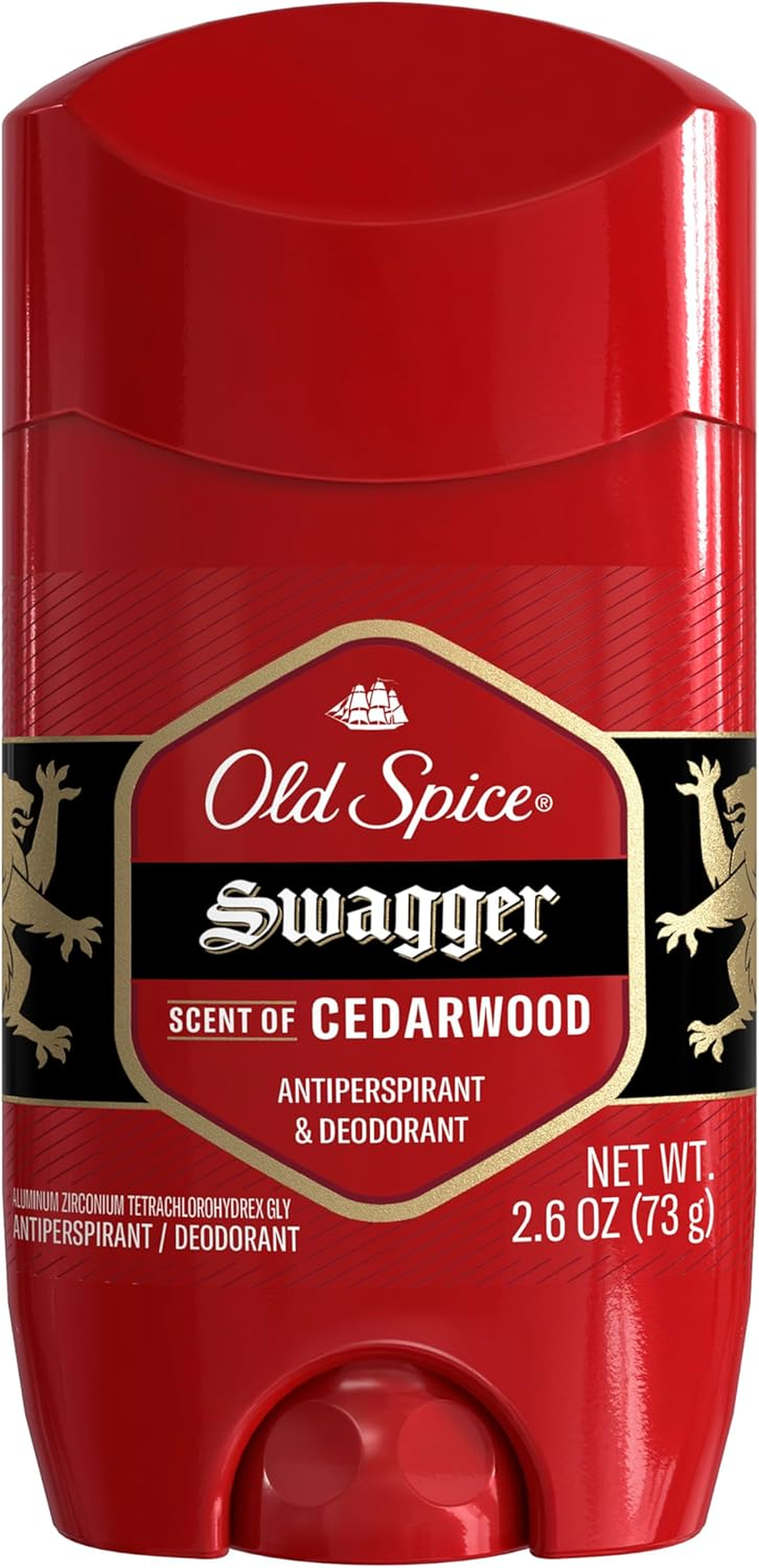 Old Spice Red Zone Collection Invisible Solid Swagger Scent Men'S Anti-Perspirant and Deodorant, 2.6 Oz (Pack of 6) image number 3