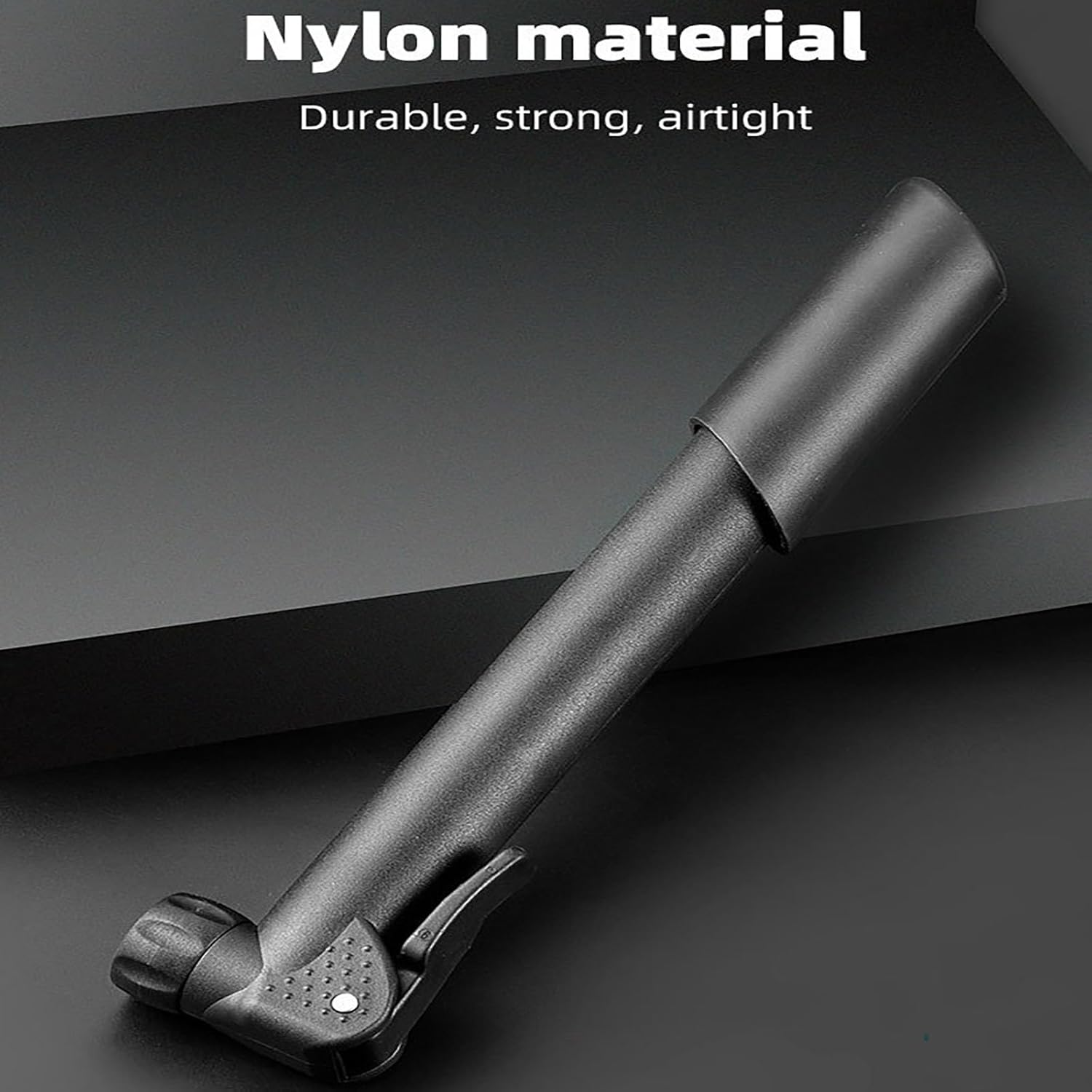 YAKESD Sports Ball Pump with 5 Needles, Portable Hand Pump Ball for Volleyball, Basketball, Football & Soccer Ball, Easy Push & Pull System (Black) image number 6