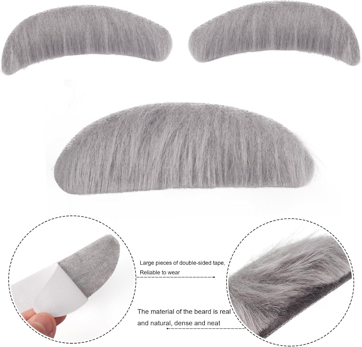 Yewong Kids Old Man Costume Beret Hat Mustache Eyebrows Inflatable Cane Glasses Bowite Grandpa 100 Days of School Cosplay