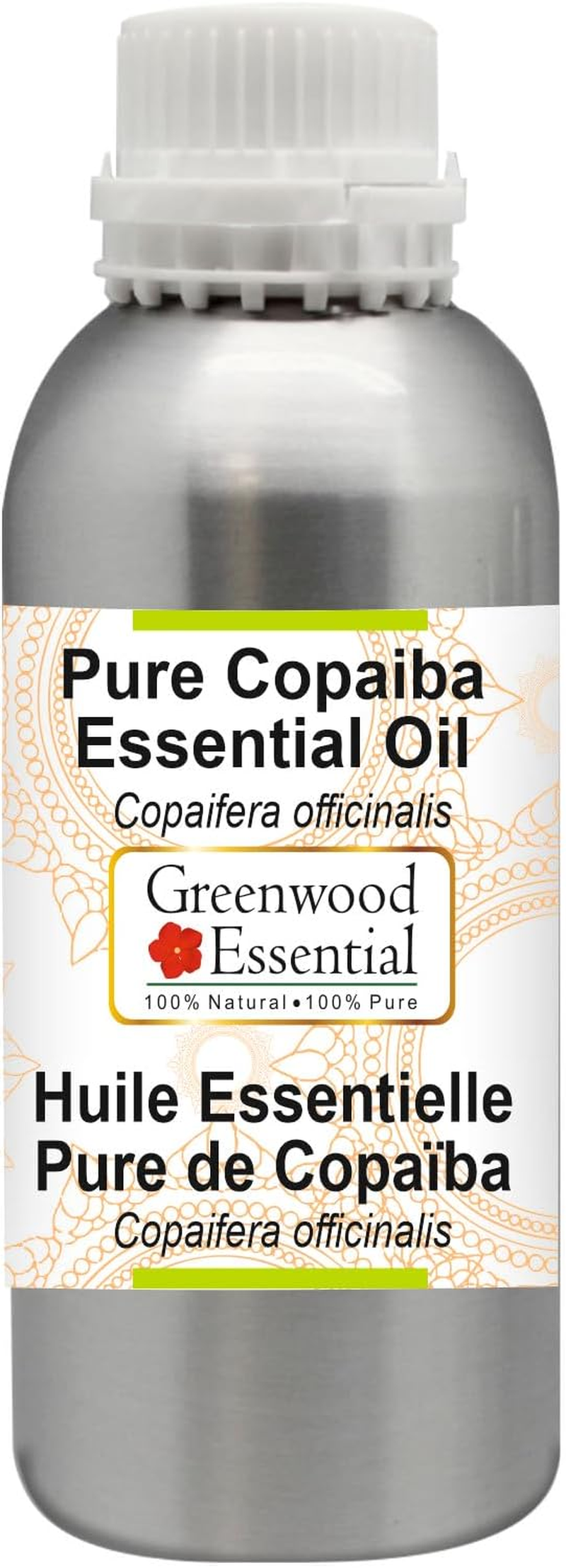 Greenwood Essential Pure Copaiba Essential Oil (Copaifera Officinalis) Steam Distilled for Personal Care 300Ml (10Oz) image number 5