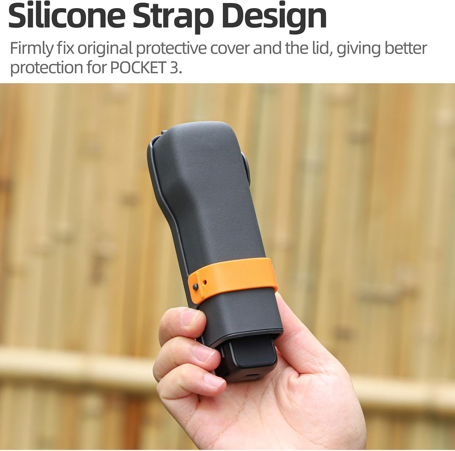 CERFFOOL Protective Case for DJI Osmo Pocket 3 Gimbal Cover Screen Protector Lens Protector Hard Shell Flip Top Camera Protection Action Camera Accessories image number 2