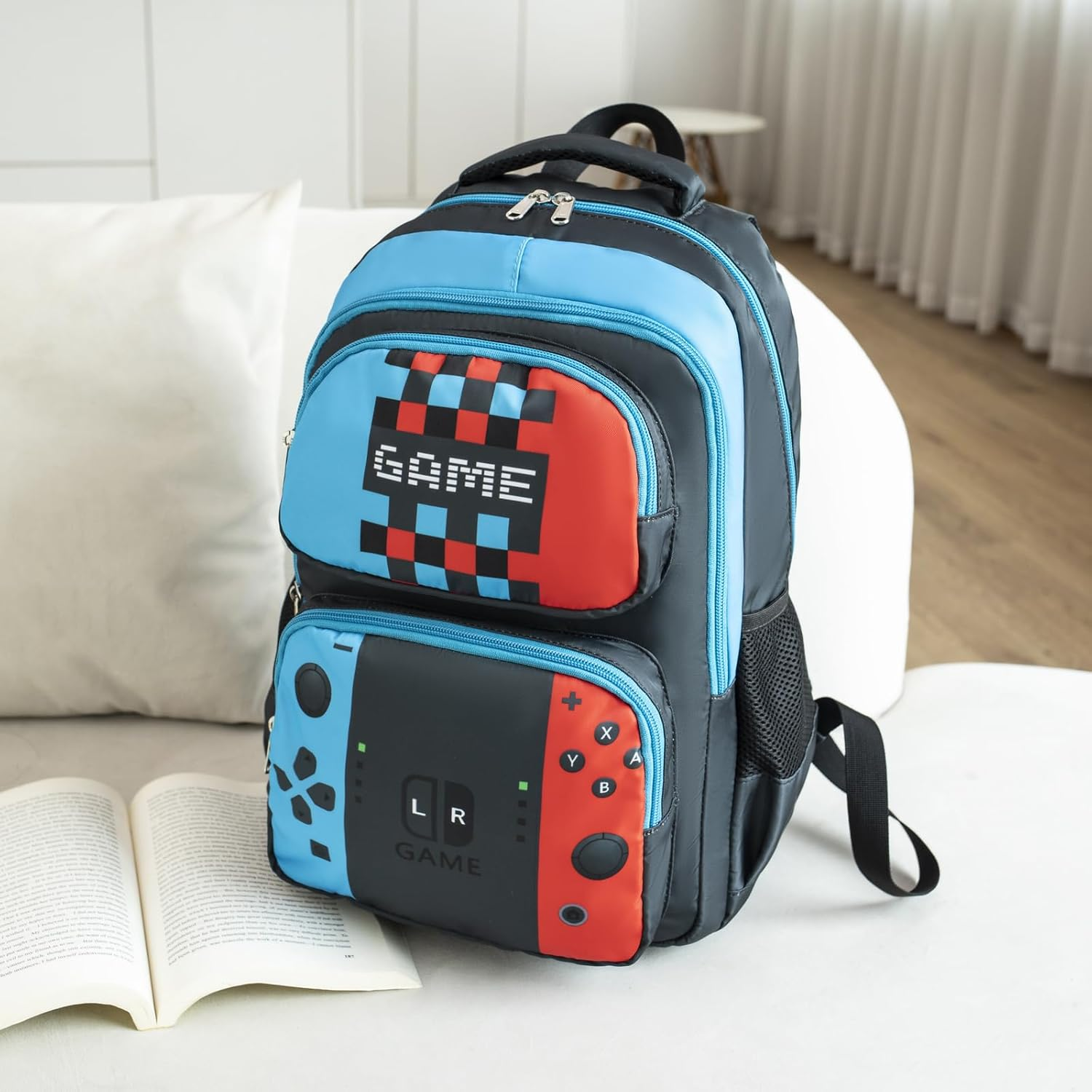 JIANYA Boys Backpack for School Kids Back to School Bookbag