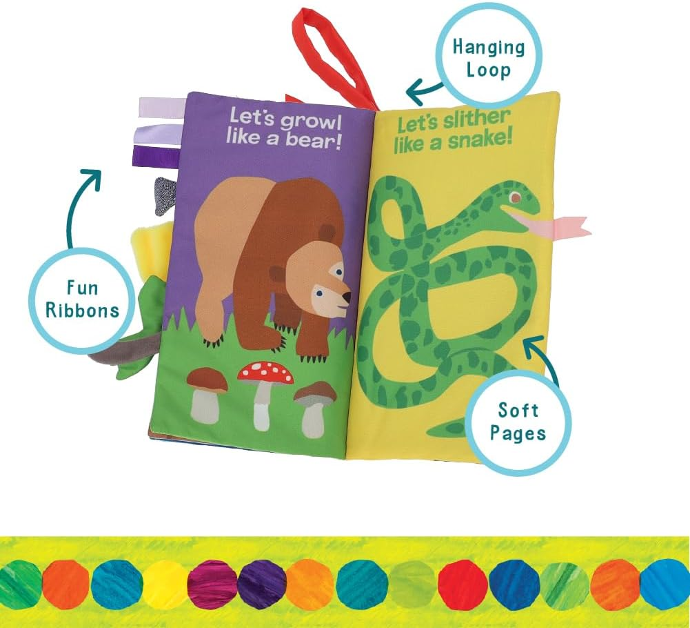 The World of Eric Carle the Very Hungry Caterpillar Let'S Play Deluxe Soft Book Toy image number 4