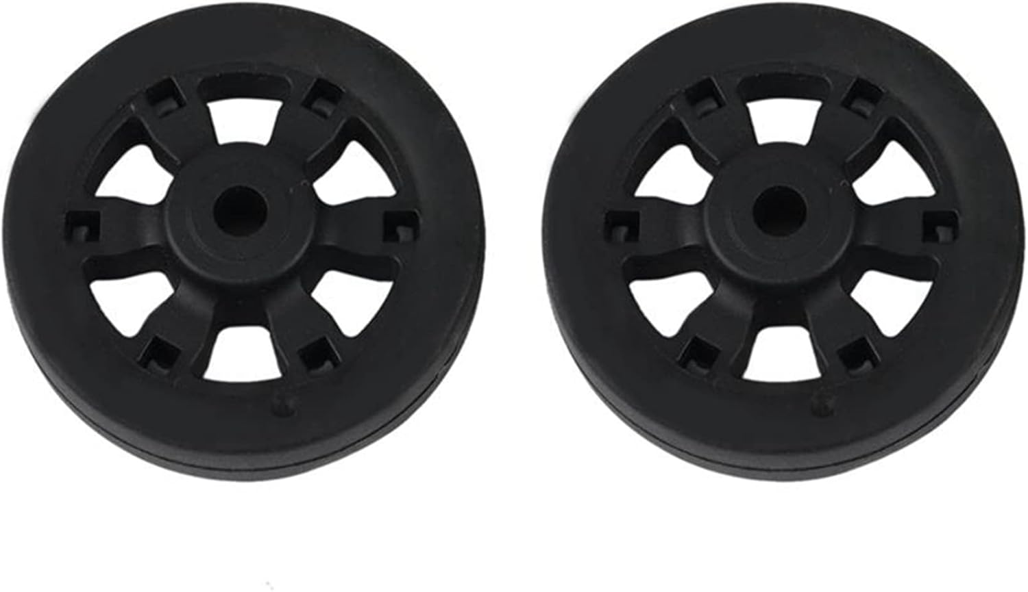 4X Luggage Accessories Wheels Aircraft Suitcase Pulley Rollers Mute Wheel Wear- Parts Repair 50X12Mm image number 2