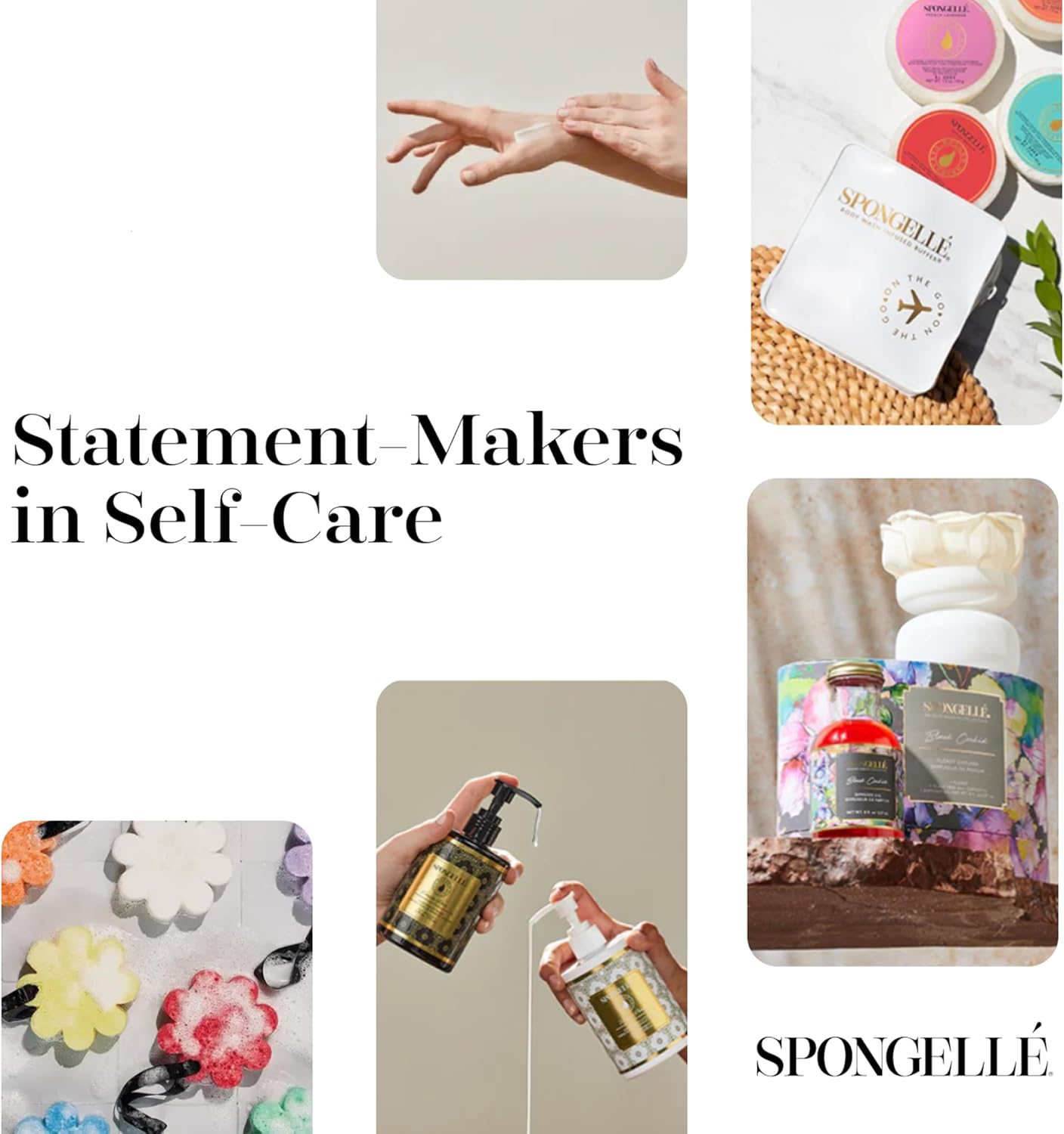 Spongelle Wild Flower 14+ Uses Body Wash Buffer, French Lavender, 4.25" X 1.25" image number 4